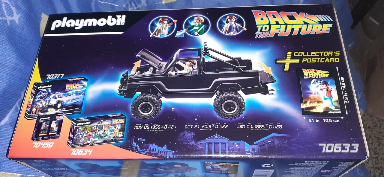 BACK TO THE FUTURE - Pick-up de Marty 'PLAYMOBIL' : : Playmobil  Playmobil Retour vers le futur